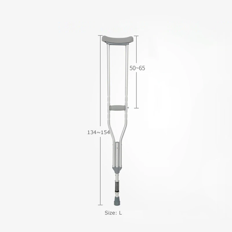 Высококачественные медицинские демпфирующие подмышечные костыли для пациента - Цвет: L