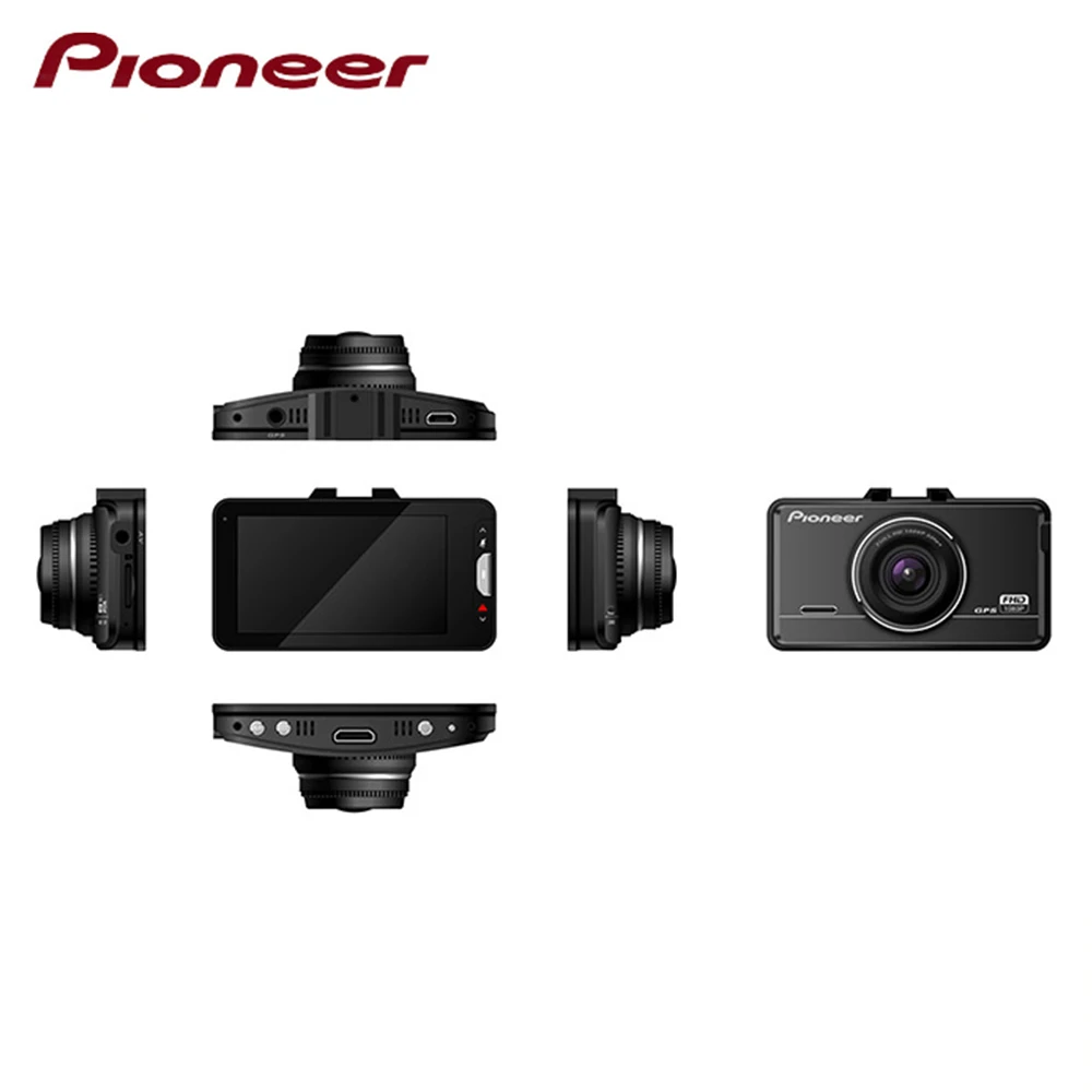 Видеорегистратор Pioneer Full HD 1080P 2 7 дюйма GPS G датчик ночное видение|car dvr video recorder|black