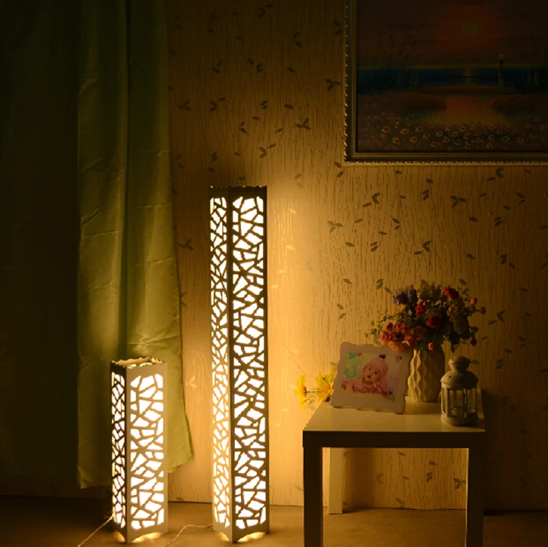 

New Creative Fashion Floor Lamp with flowers pattern decoration design
