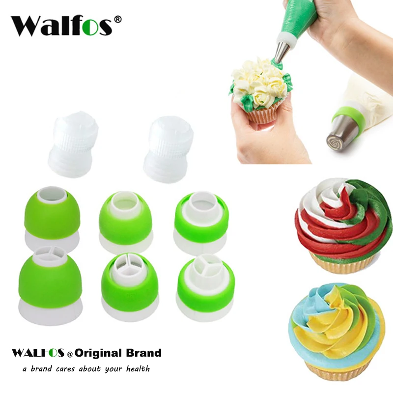 

1 piece Icing Piping Nozzle icing tip Converter Cream Coupler 3 Holes Cake Decoration Connector Cake Decorating Tools