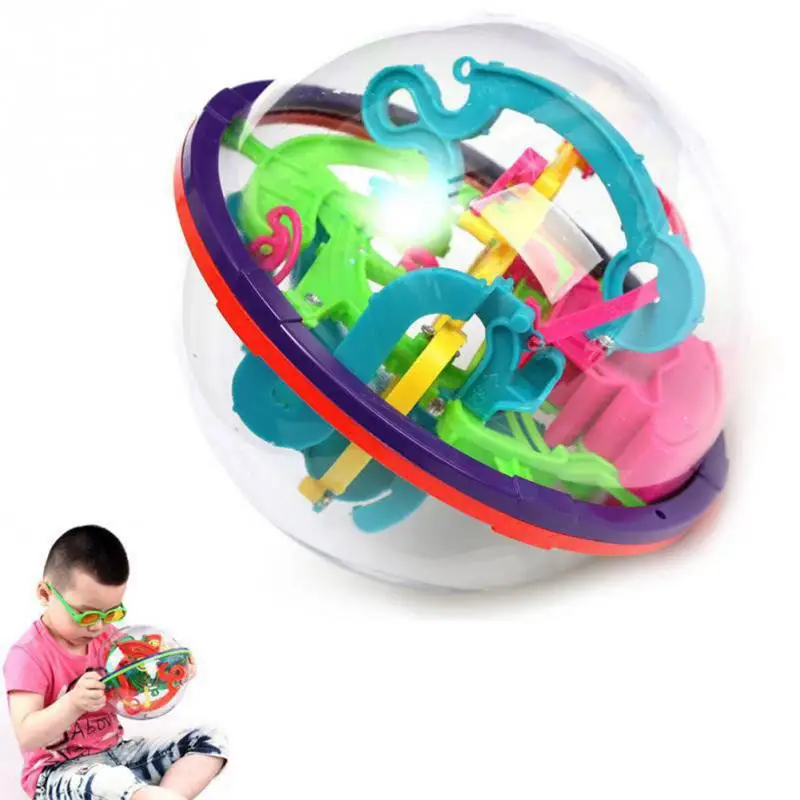 

3D Maze Ball 2016 Newest Design Intellect Ball Children's Educational Toys Baby Puzzle Toy random color