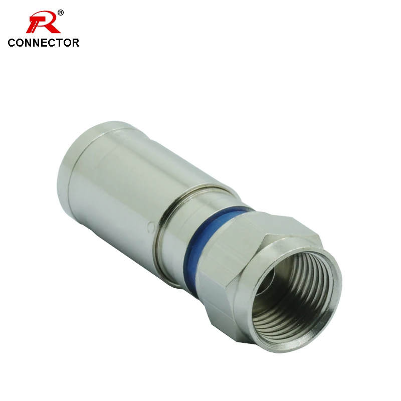 

1pc F compression connector RG59 Waterproof F Compression adapter for RF coaxial cable