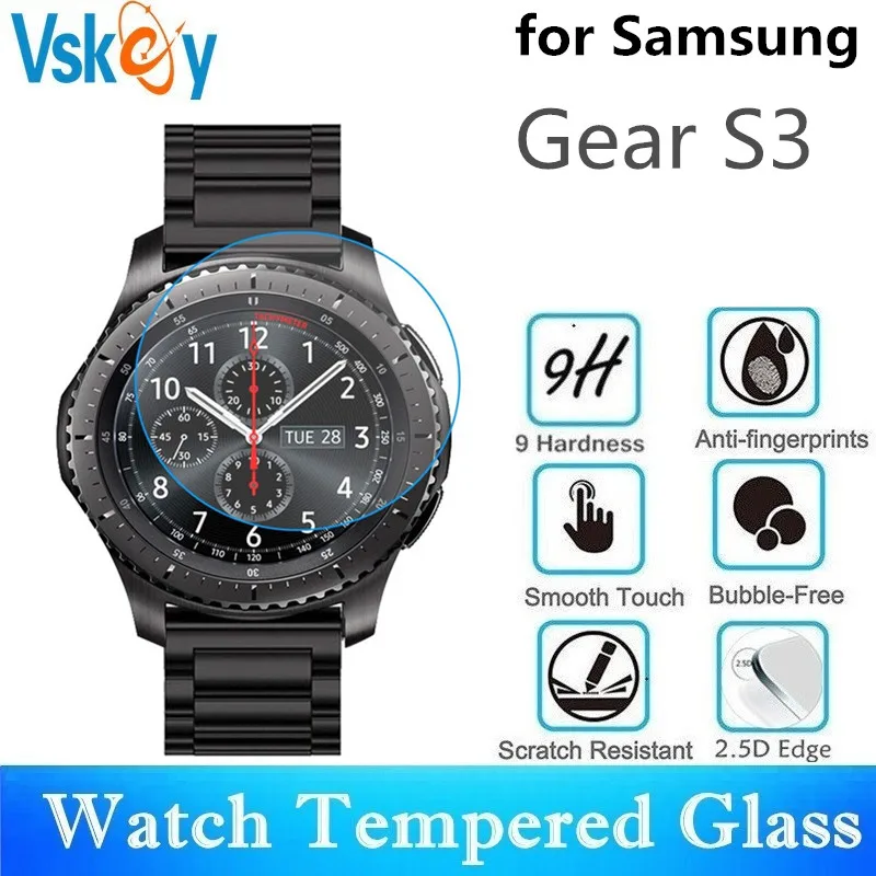 20 шт. закаленное стекло VSKEY для Samsung Gear S3 Classic круглая Защитная пленка экрана часов