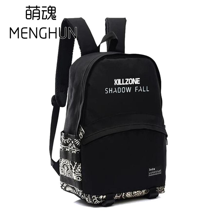Популярный модный игровой рюкзак Kill zone shadow Осень Черный рюкзак Kill zone рюкзаки подарок для фанатов игр нейлоновая сумка NB156