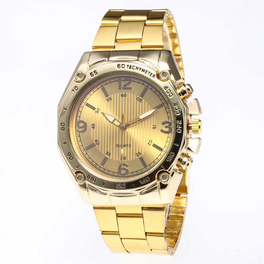 Золотые часы для мужчин Relogio Masculino Топ люксовый бренд Военные Спортивные кварцевые мужские часы цифровые Бизнес Reloj Hombre