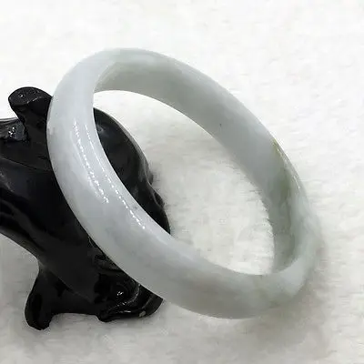 

0414 Certified Grade A Natural Green Green Jadeite Jade Bangle Bracelet