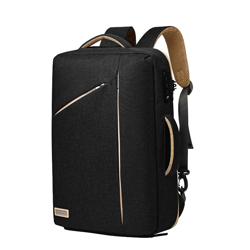 New Backpack Laptop Bag For Macbook Air Pro Xiaomi Multifunction Password Computer Bag Travel Case Handbag Business Case For Men (2)
