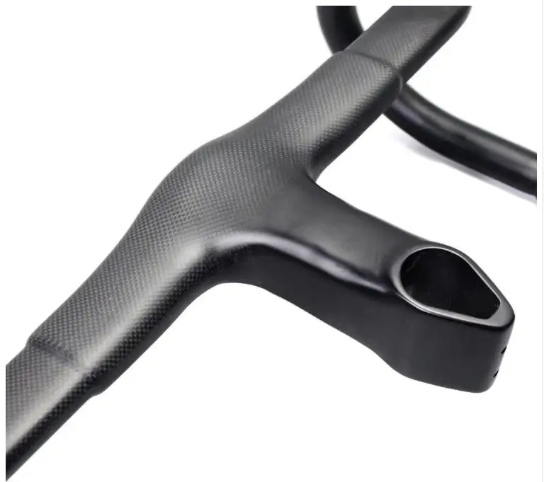 road bike integral carbon handlebar matte glossy UD handlebar racing cycling bicycle bent bar black