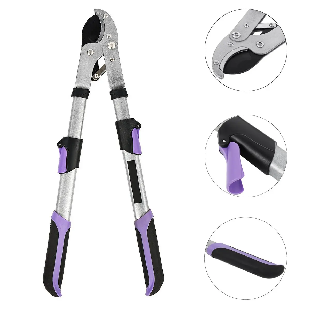 

Garden Tools Vigorously Cut Manganese Steel Portable Garden Scissors Labor-Saving Telescopic Lopper High Branch Scissors