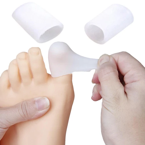 

1 Pair of Silicone Footcare Protective Toe Cap to Prevent Blisters Corns