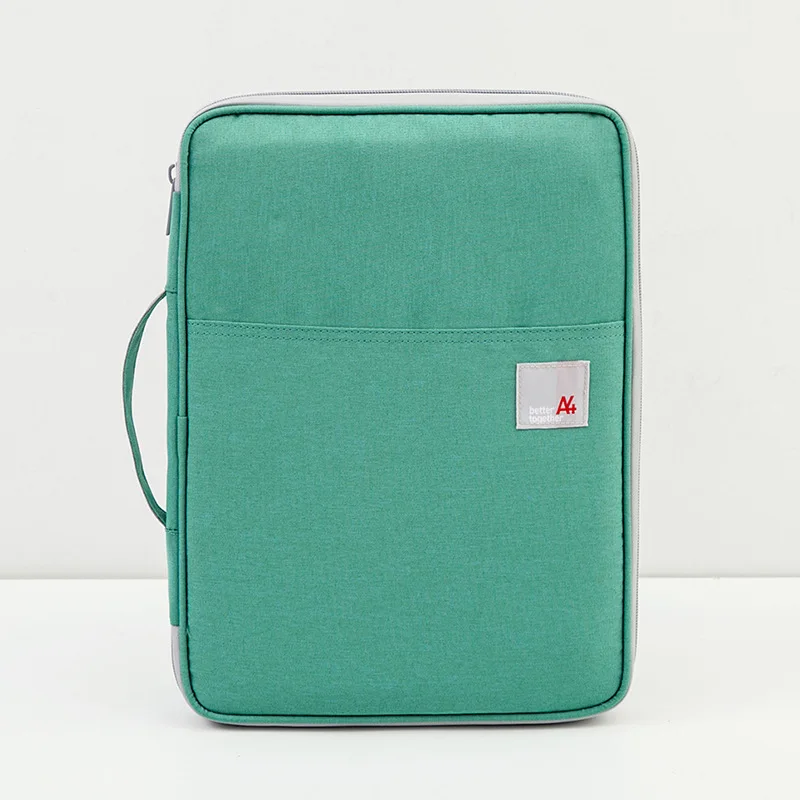 Многофункциональные сумки для документов формата А4, портативная водонепроницаемая сумка для хранения из ткани Оксфорд для ноутбуков, ручек, компьютеров WJD09 - Цвет: 7