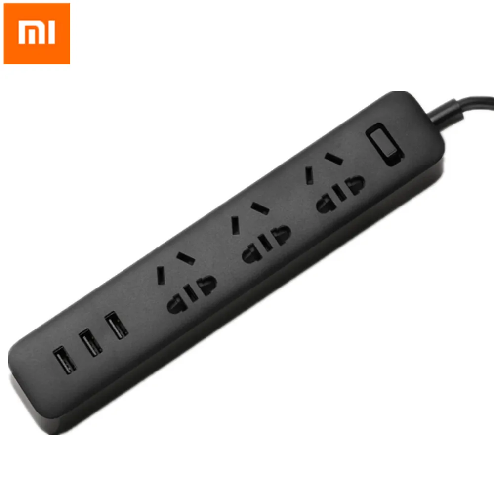 

Original Xiaomi Charger Smart Socket Plug Overload Protection With USB Port 1A 2A Power Strip 100 To 240V