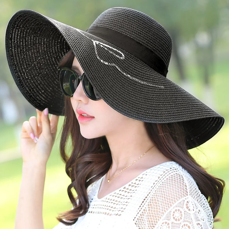 flower foldable topee ethnic style all match pleasantly cool sun hat