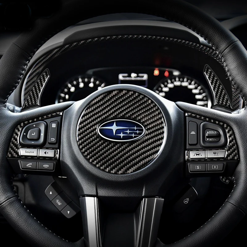 Аксессуары для Subaru Forester 2013 2018 Стайлинг автомобиля панель рулевого колеса из