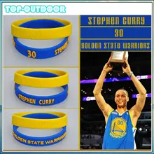 2pcs set Silicone Wristband Bracelet Bangle font b Basketball b font Star Stephen Curry James Kobe