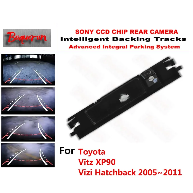 Для хэтчбека Toyota Vitz XP90 Vizi 2005 ~ 2011 CCD Автомобильная резервная парковочная камера