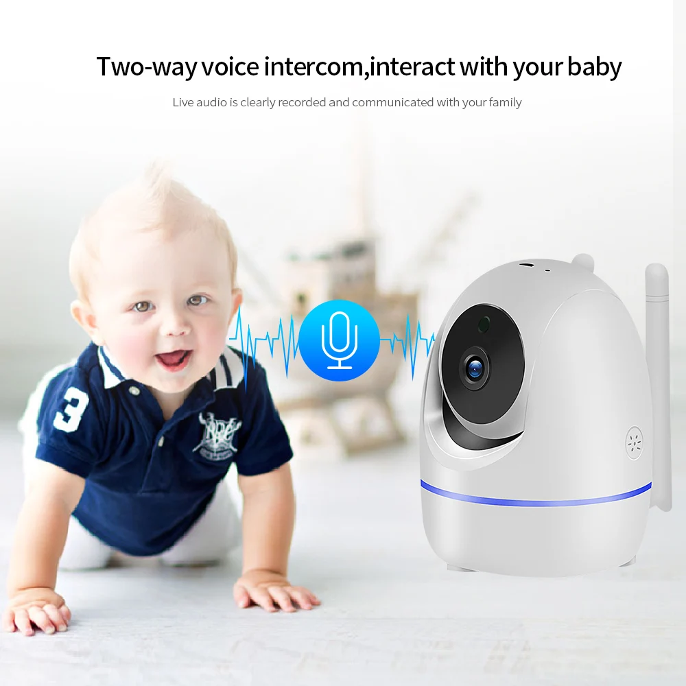 

3.0MP Wifi Surveillance IP Camera Wi-Fi Wireless Monitor Night Vision Wifi Camera Automatic Tracking Cloud CCTV Cameas CM.Y26