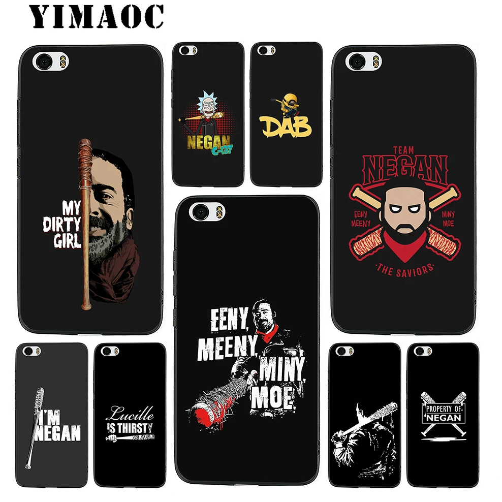 Мягкий силиконовый чехол YIMAOC Negan My Dirty Girl для Xiaomi Redmi Note 9 Mi 8 Se 7 6 6A A1 A2 4X 4A 5A 5 MAX 3 MiA1 |