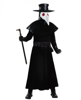 

black Beak doctor cosplay costumes for men black hero costume men halloween cosplay festival cosplay masquerade party clothing