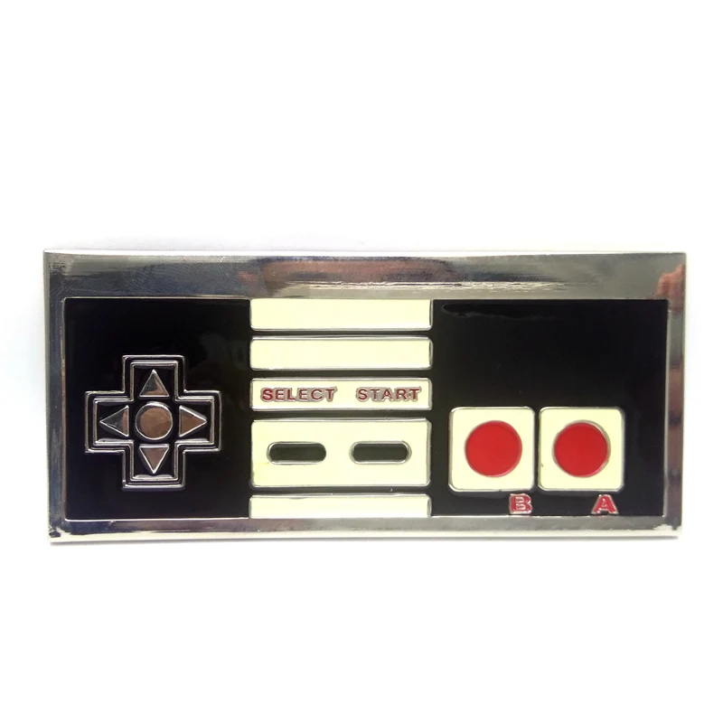 5 pcs wholesale Video Game controller belt buckle Custom Zinc Alloy