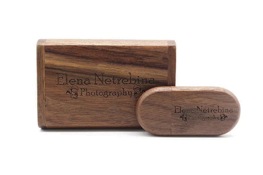 TEXT ME engrave Walunt wood Maple wood wooden+box LOGO print usb flash drive usb2.0 4GB 8GB 16GB 32GB 64GB photography gift