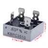 5 uds 35A KBPC3510 1000V caja de Metal diodo monofásico rectificador de puente de componentes electrónicos nuevos Dropship ► Foto 2/6
