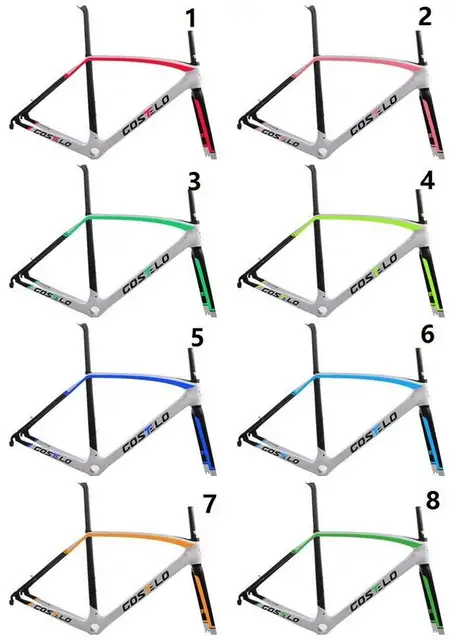 Cheap Full carbon fiber cycling road bike bicycle frameset 700c race carbon frame high quality free ship