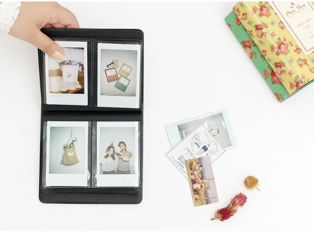 Photo Album for Mini Fuji Instax and Name Card 64 Pockets 7S 8 25 50s photo album