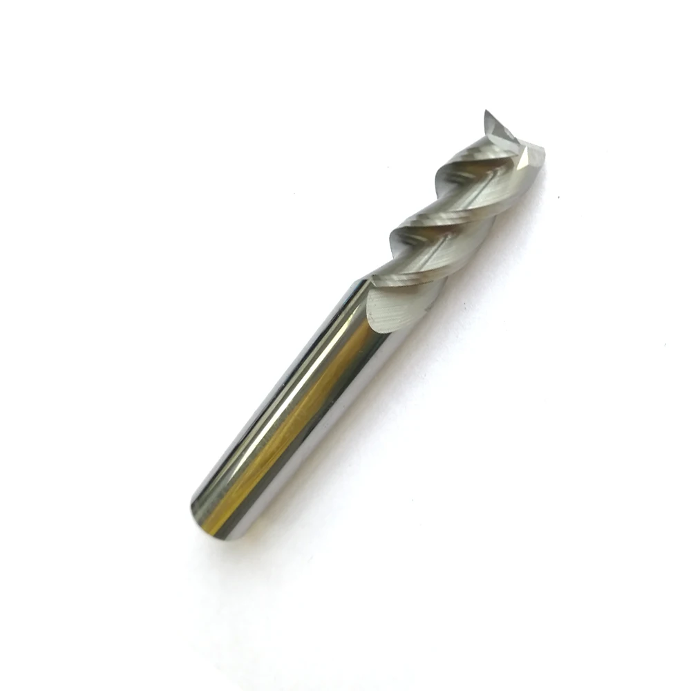 1pc 16mm D16*45*D16*100 HRC50 3 Flutes Milling cutters for Aluminum CNC