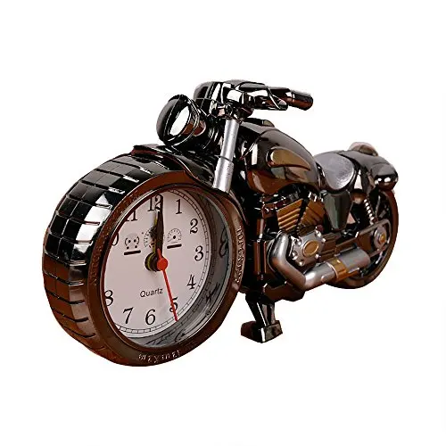 Motorcycle Alarm Clock of Luxury Retro Style Creative classic alarm