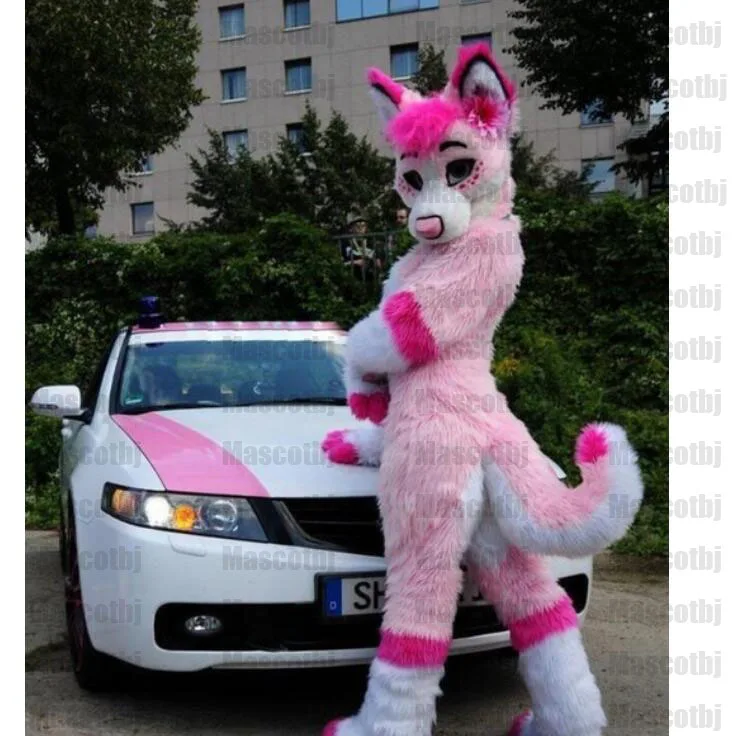 Горячая продажа хаски собака волк костюм лисы-маскота Fursuit Косплей Животное