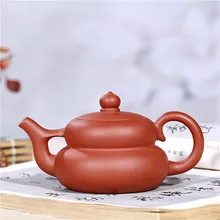 170 мл Yixing натуральная фиолетовая Глина чайник циншуй грязь НЕОБРАБОТАННАЯ руда горшок Zisha художественная чайная посуда домашний чайный набор кунг-фу черные чайники подарок