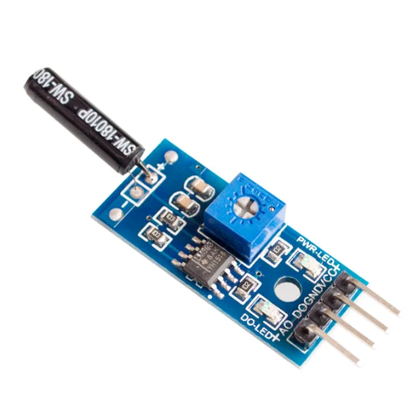 

5PCS/LOT Normally open shock sensor module for duino vibration sensor module alarm module