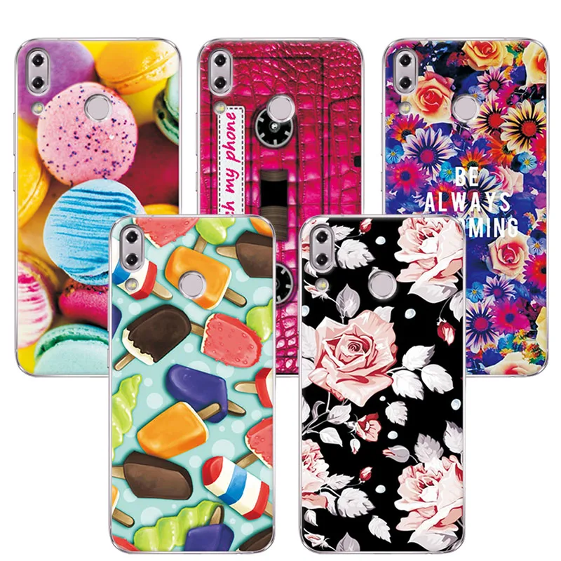 

Coque Lovely Painted Cases For Zenfone 5 2018 ZE620KL ASUS_X00QD Soft Cover Art printed Back Shell For Asus ZenFone 5z ZS620KL