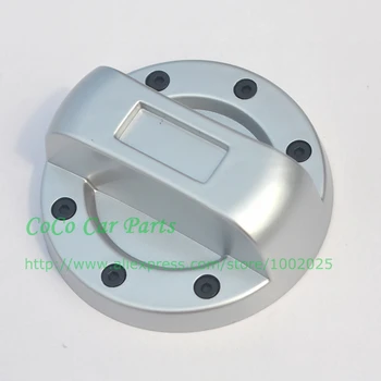 

Silver Gas Fuel Tank Cover Cap Universal Gasoline Cap Petrol Cap Cover