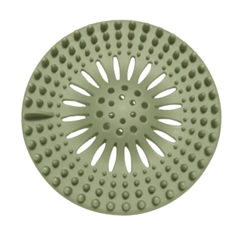 Креативный Впитывающий Коврик силиконовый душ дренажные крышки пробка для волос фильтр для раковины для ванной и кухни - Цвет: G