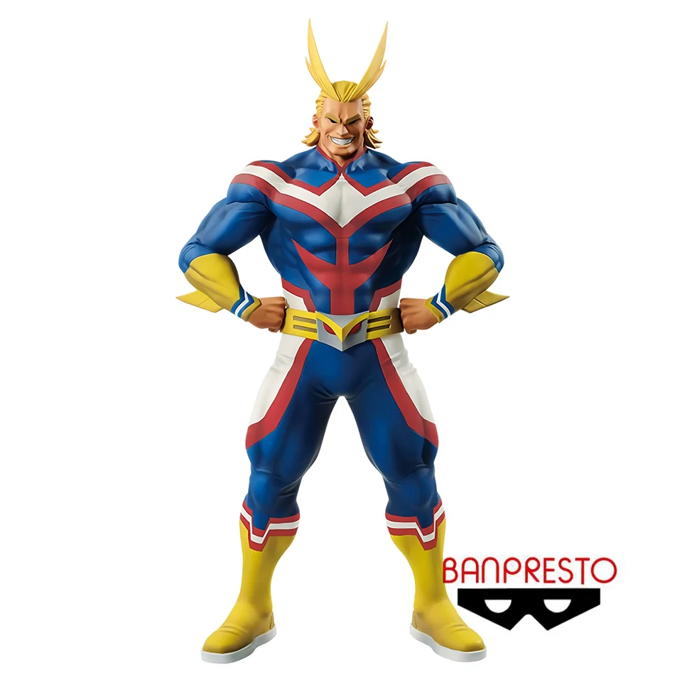 Tronzo Оригинальная фигурка Banpresto My Hero Academy All Might Figure ПВХ Коллекция моделей игрушек куклы Brinquedos - Цвет: AOH All Might