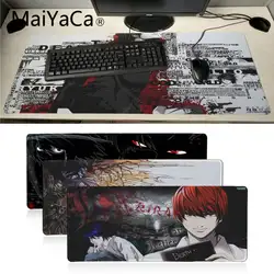 MaiYaCa нескользящий ПК Death Note Высокая скорость новый коврик для мыши аниме мультфильм Принт Большой размер игровой коврик для мыши