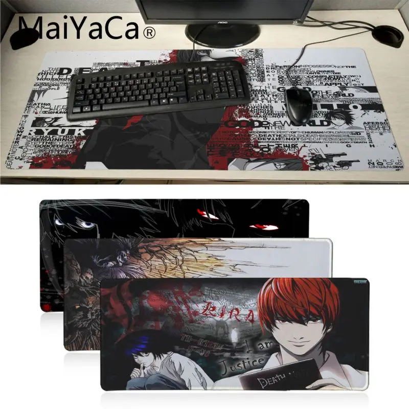 

MaiYaCa Non Slip PC Death Note High Speed New Mousepad Anime Cartoon Print Large Size Game Mouse Pad