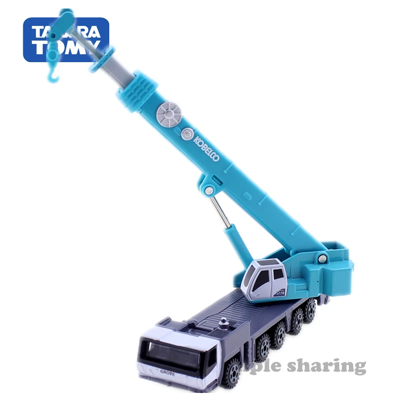 TOMICA длинный тип № 133 KOBELCO вездеход кран KMG5220 1:133 TAKARA TOMY строительная машина литая под давлением Металлическая Модель Новые игрушки