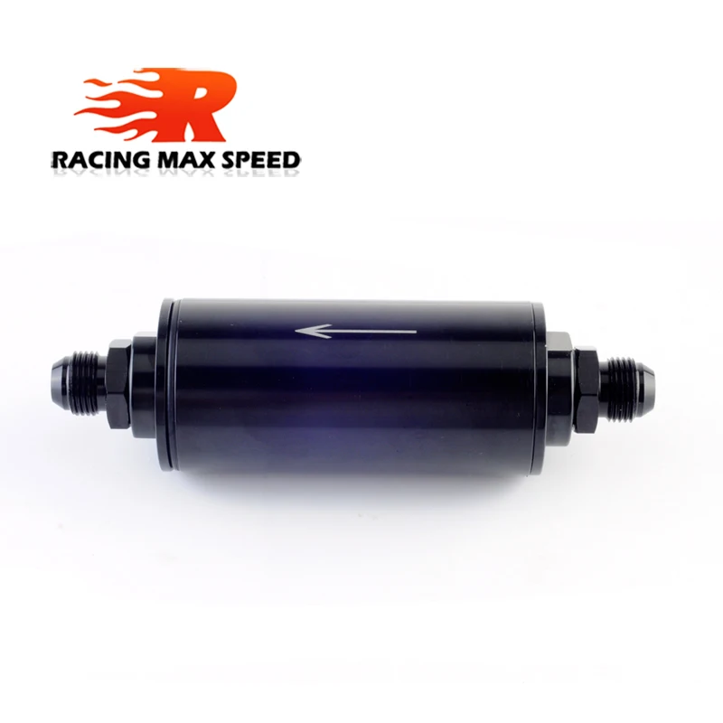 universal high flow 100 microns auto aluminum E85 fuel filter stainless