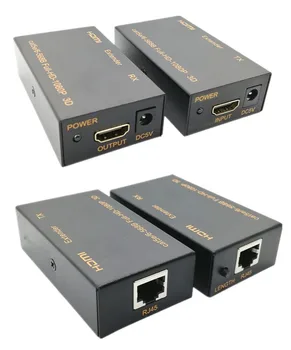 

HDMI extender 50/60 m HDMI to rj45 single network cable transmission HD video signal converter 1080P