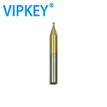 6 шт/лот от 1,5 мм до 5,0 мм HSS титановые фрезы с головкой ключ резак титанизация сверла для вертикальный ключ части машины