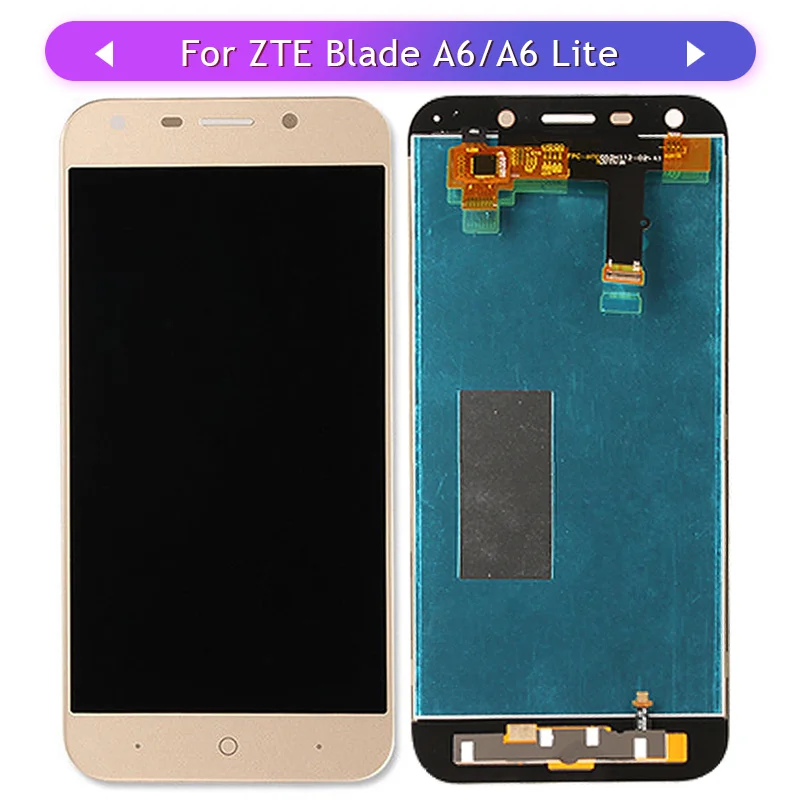 

LCD For ZTE Blade A6 LCD Display Touch Screen Assembly Glass Panel Digitizer Touch Sensor for ZTE A6 Lite replacement Parts