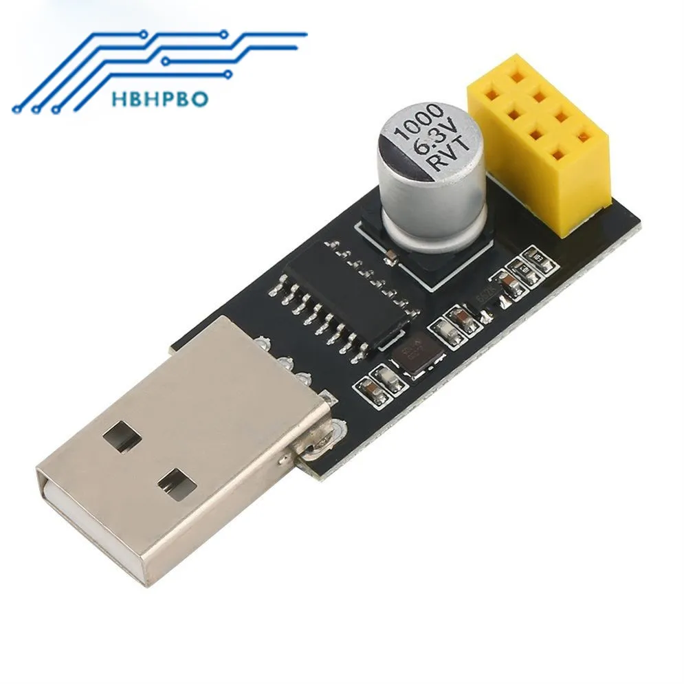 ESP01 программист адаптер UART GPIO0 ESP 01 adaptaterr ESP8266 USB к последовательный Беспроводной Wi