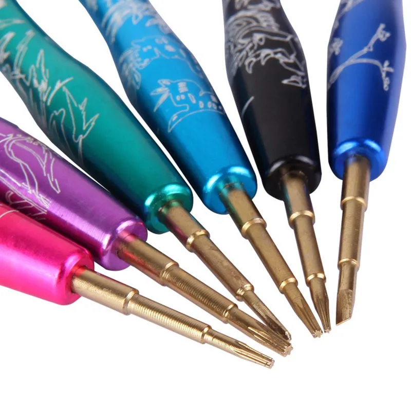 

6pcs Precision Screwdriver Tool Set Hand Tools Kit Mobile Phone Opening Repair Tools HVR88
