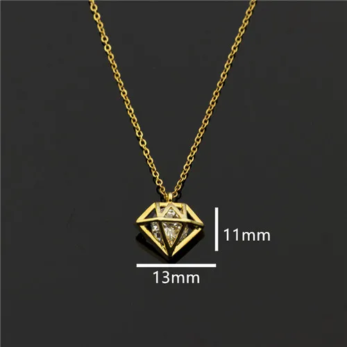 V Attract Wedding Bride Jewelry CZ Zirconite Geometric Pendant Necklace Vintage Simple LOVE Long Bar Choker Necklace - Окраска металла: N00354