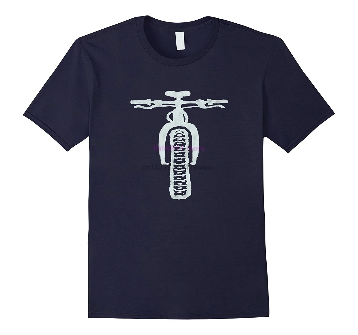 

new men shirt Fat Bike Mountain Bike TShirt