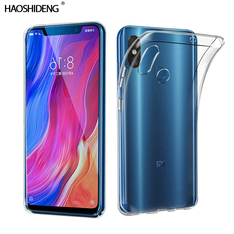 

Case For Xiaomi Mi 8 TPU Silicon Durable Clear Transparent Soft Case for Xiaomi Mi 8 Phone protective Back Cover