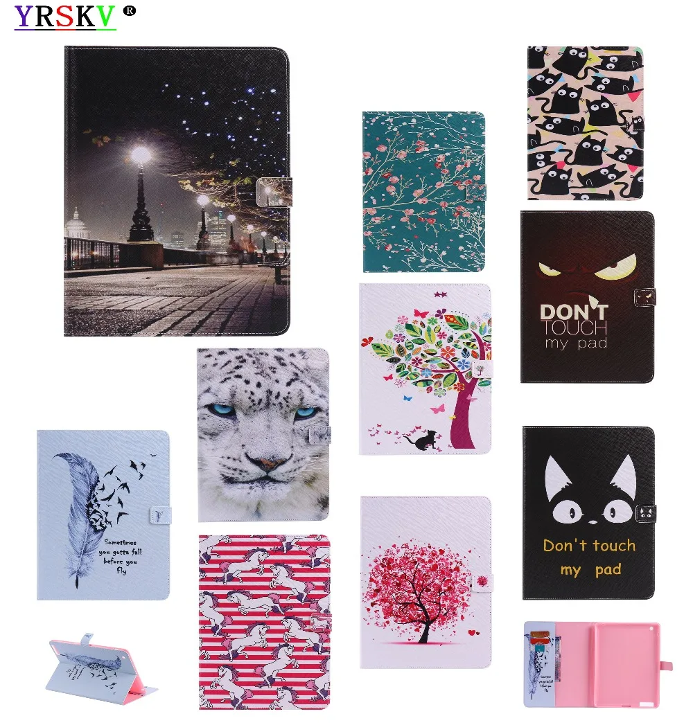 

Case For iPad 2 iPad 3 iPad 4 / YRSKV Painted Series with Auto Wake Up/Sleep Function Stand Smart Cover/For Apple iPad 2/3/4